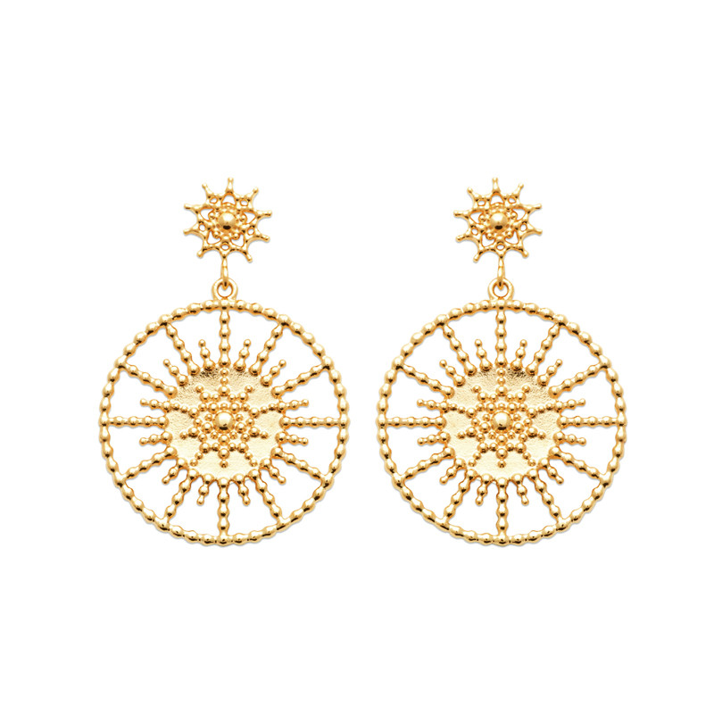 Σκουλαρίκια Brass Επίχρυσα 18Κ  Oxford Street 23047700