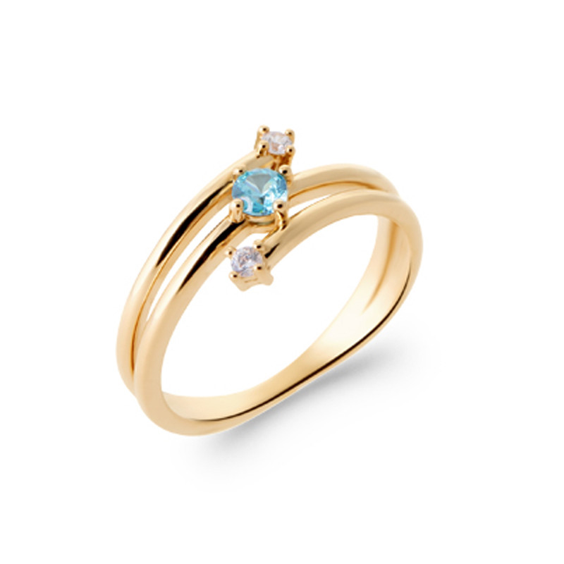 Δαχτυλίδι Brass Επίχρυσο 18Κ Oxford Street 2946960