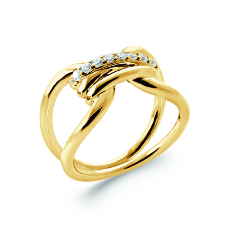 Δαχτυλίδι Brass Επίχρυσο 18Κ Oxford Street 2957010