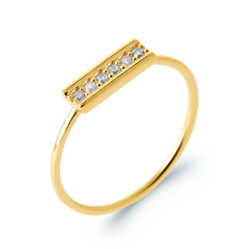 Δαχτυλίδι Brass Επίχρυσο 18Κ Oxford Street 2959910