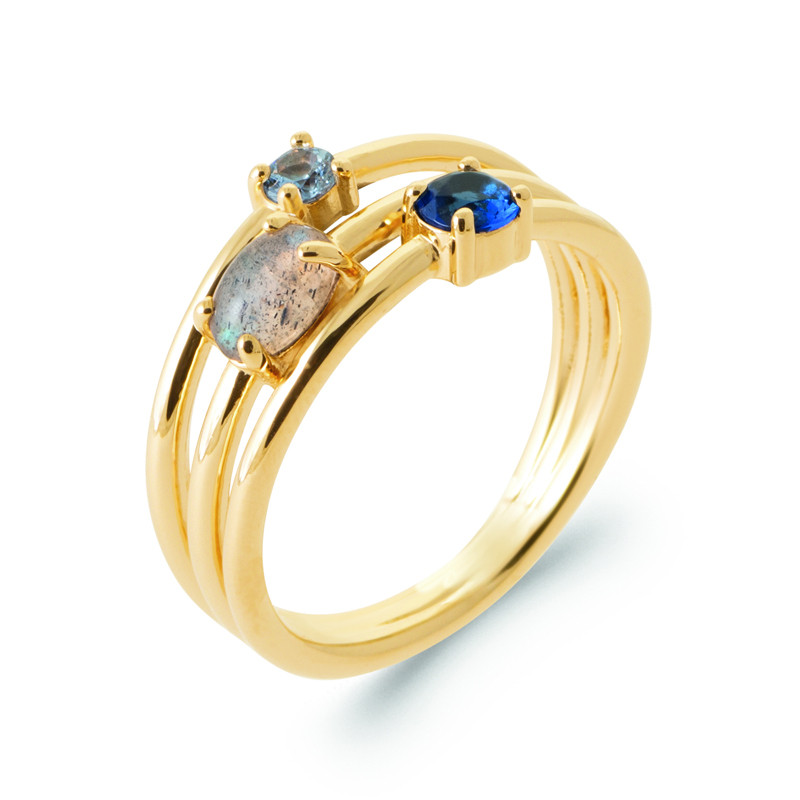 Δαχτυλίδι Brass Επίχρυσο 18Κ Oxford Street 2971960