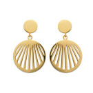 Σκουλαρίκια Brass Επίχρυσα 18Κ  Oxford Street 23026400