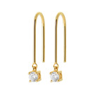 Σκουλαρίκια Κρίκοι Brass Επίχρυσα 18Κ  Oxford Street  23034110