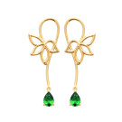 Σκουλαρίκια Brass Επίχρυσα 18Κ  Oxford Street 23050355