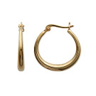 Σκουλαρίκια Κρίκοι Brass Επίχρυσα 18Κ  Oxford Street 2618200