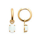 Σκουλαρίκια Κρίκοι Brass Επίχρυσα 18Κ  Oxford Street 2642810