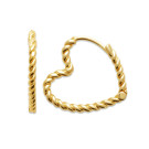 Σκουλαρίκια Κρίκοι Brass Επίχρυσα 18Κ  Oxford Street 2646700