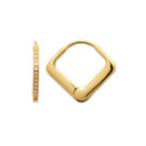 Σκουλαρίκια Κρίκοι Brass Επίχρυσα 18Κ  Oxford Street 2653910