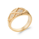 Δαχτυλίδι Brass Επίχρυσο 18Κ Oxford Street 2948310