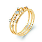 Δαχτυλίδι Brass Επίχρυσο 18Κ Oxford Street 2970210