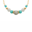 Κολιέ Brass Επίχρυσο 18Κ Oxford Street 97401145