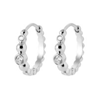 Ασημένια Σκουλαρίκια Kρίκοι 925 Oxford Street 1658210