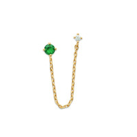 Σκουλαρίκια Brass Επίχρυσα 18Κ  Oxford Street 23017050