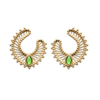 Σκουλαρίκια Brass Επίχρυσα 18Κ  Oxford Street 23025850