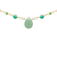 Κολιέ Brass Επίχρυσο 18Κ Oxford Street 97401745