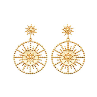 Σκουλαρίκια Brass Επίχρυσα 18Κ  Oxford Street 23047700