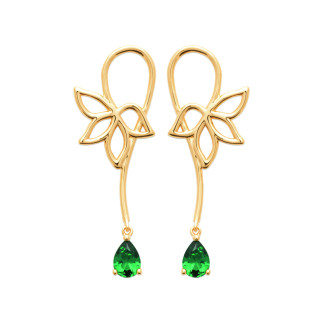 Σκουλαρίκια Brass Επίχρυσα 18Κ  Oxford Street 23050355