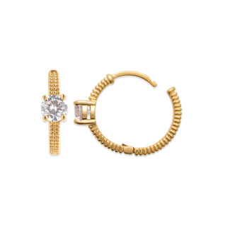 Σκουλαρίκια Brass Επίχρυσα 18Κ  Oxford Street 2634610