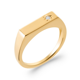 Δαχτυλίδι Brass Επίχρυσο 18Κ Oxford Street 2946310