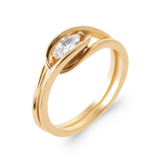 Δαχτυλίδι Brass Επίχρυσο 18Κ Oxford Street 2957310