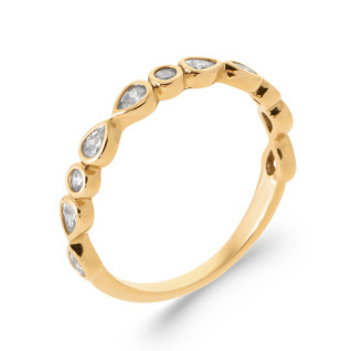 Δαχτυλίδι Brass Επίχρυσο 18Κ Oxford Street 2957810