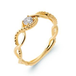 Δαχτυλίδι Brass Επίχρυσο 18Κ Oxford Street 2958810