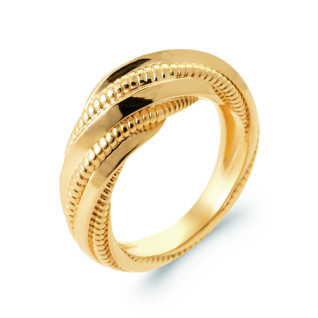 Δαχτυλίδι Brass Επίχρυσο 18Κ Oxford Street 2964300