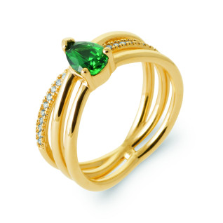 Δαχτυλίδι Brass Επίχρυσο 18Κ Oxford Street 2973350