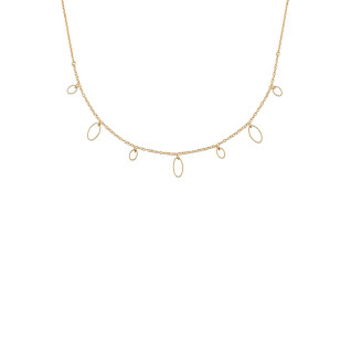 Κολιέ Brass Επίχρυσο 18Κ Oxford Street 92197845