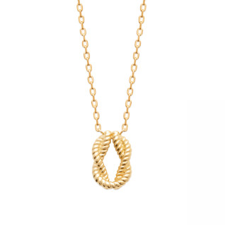 Κολιέ Brass Επίχρυσο 18Κ Oxford Street 92206345