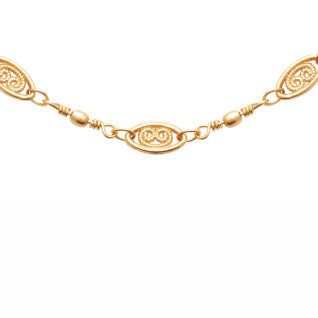 Κολιέ Brass Επίχρυσο 18Κ Oxford Street 92212845